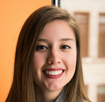 Fotografía de Victoria Lawson, ejecutiva financiera y directora de una compañía dedicada al trading financiero